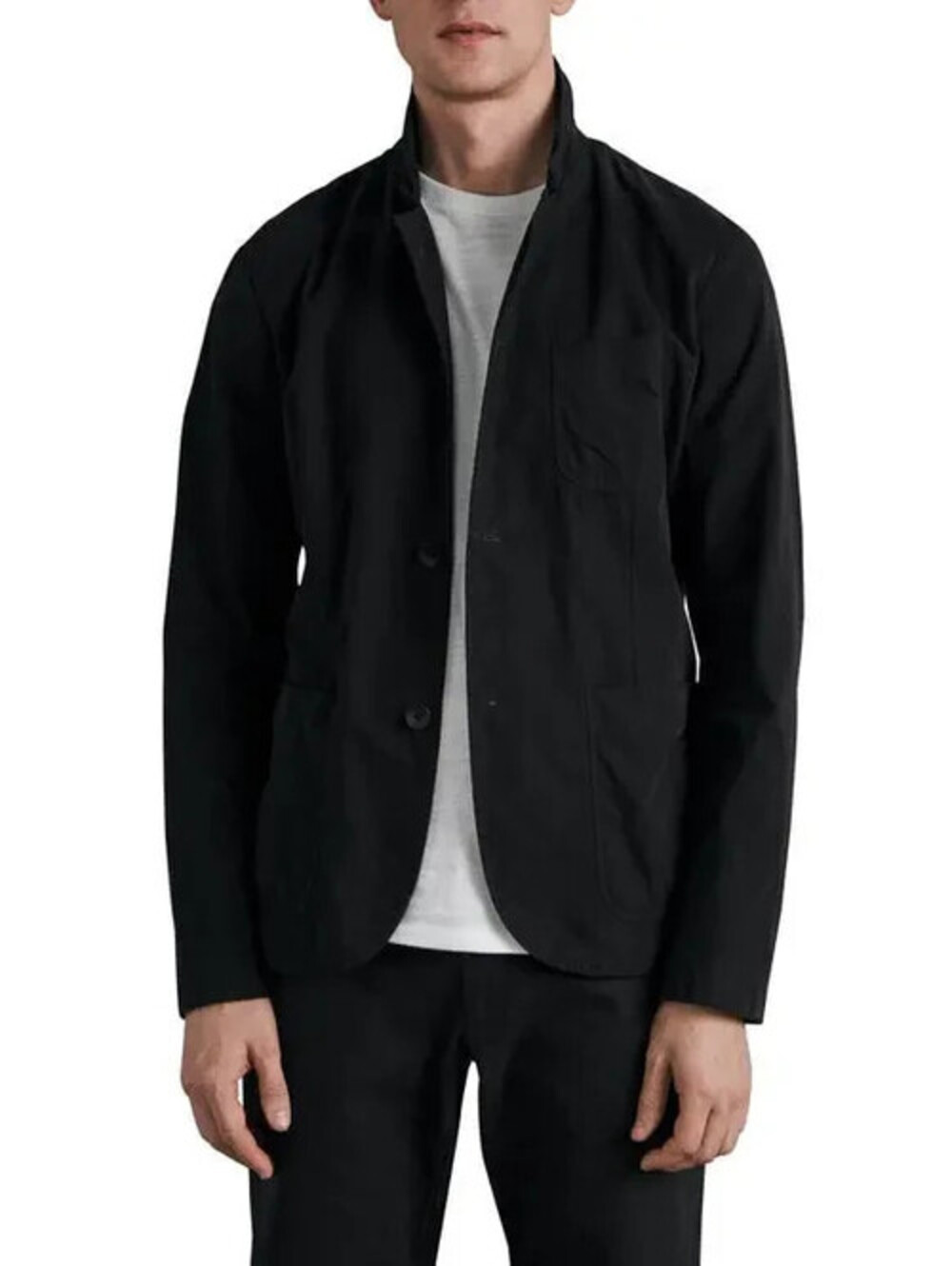 NEW, Rag & Bone Men's Prospect Peached Cotton Jacket in Black Sz XXL #T4133
